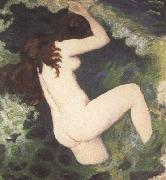 Maillol, Aristide The Wave (mk19) oil on canvas